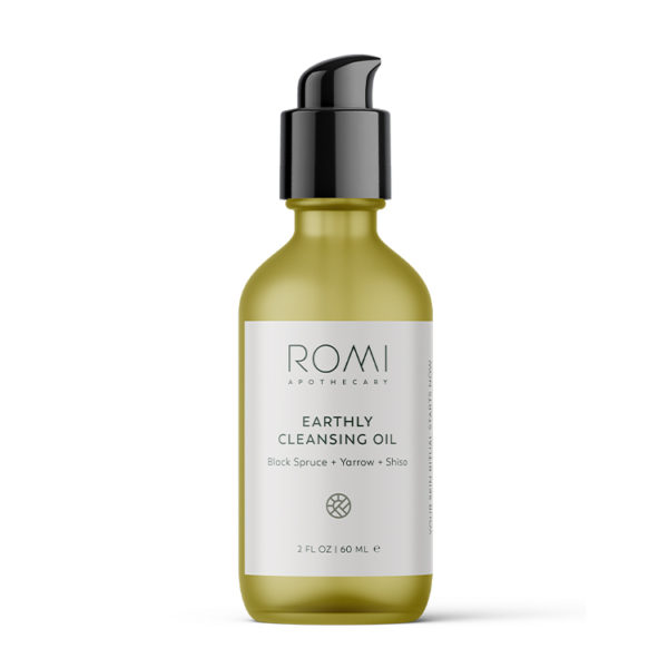 earthly cleansing oil product image on white surface